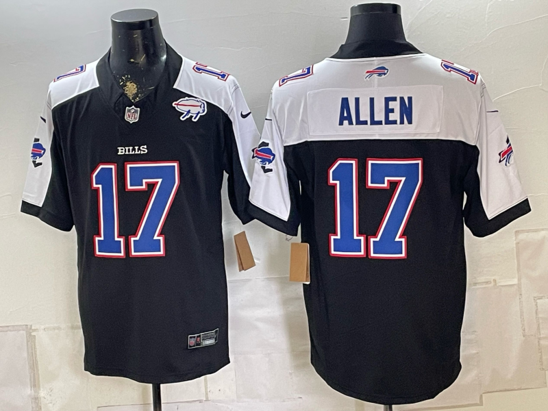 Men 2026 Buffalo Bills #17 Allen black Nike Limited NFL Jersey 08310012